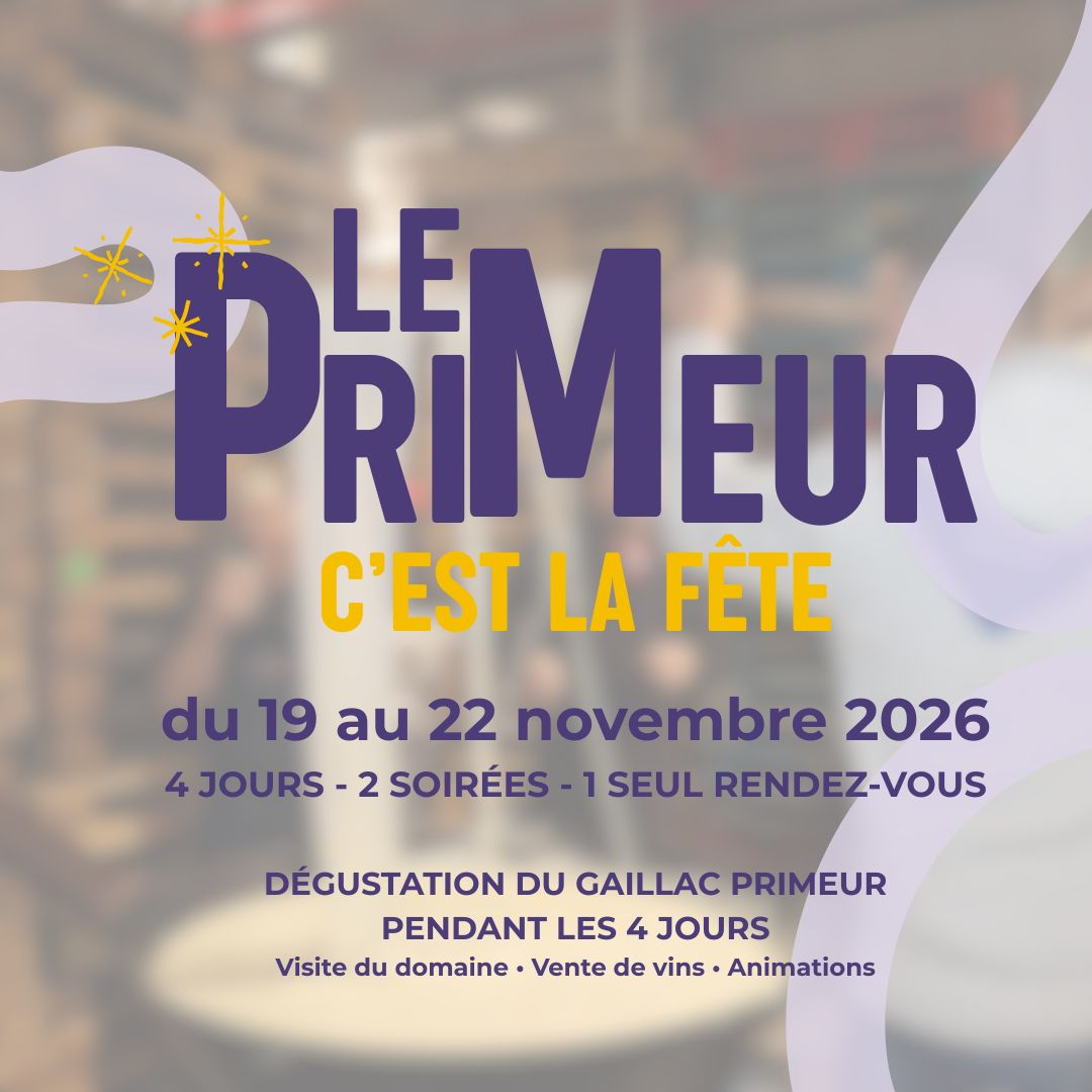 Gaillac Primeur 2026 : le rendez-vous du mois de novembre